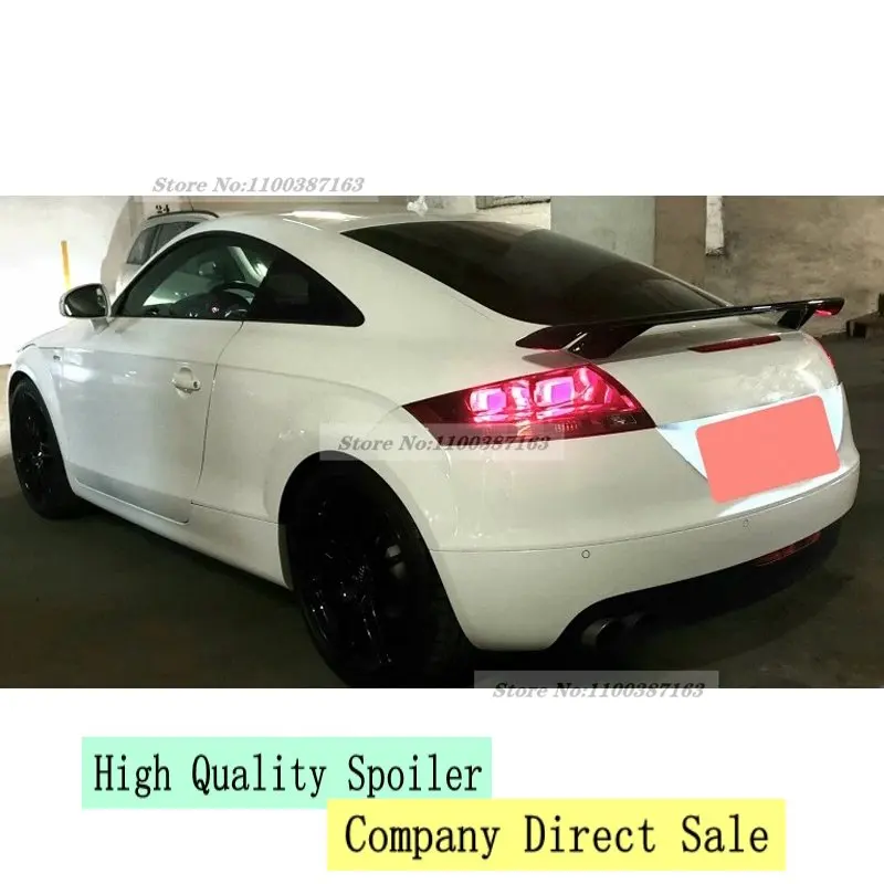 

High Quality ABS Materail Rear Trunk Spoiler Lip Wing for Audi A5 A6 A7 S7 RS7 Sedan TT 2 Door Convertible 2008-2011 Rear Spoile