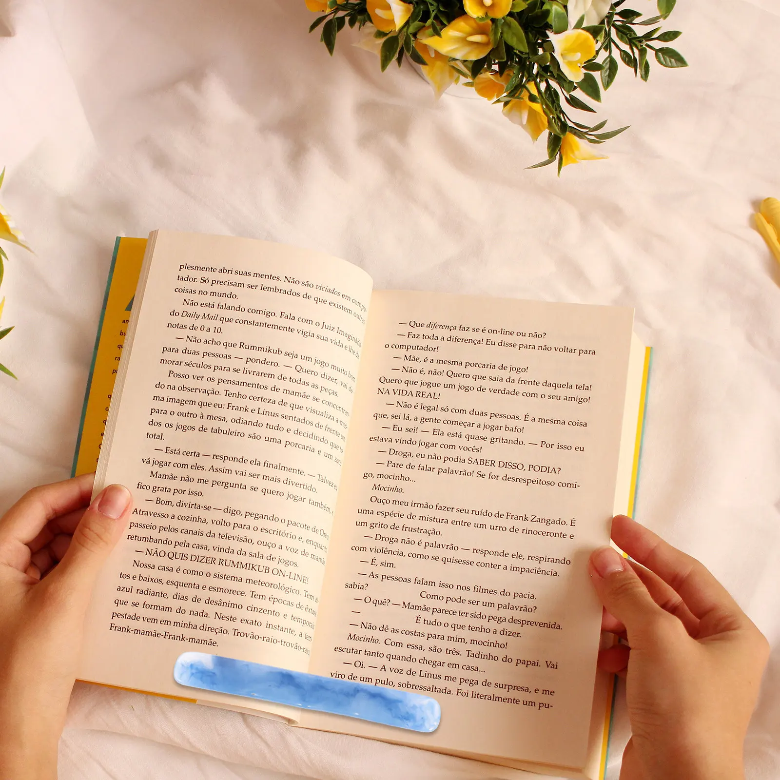 Support de lecture en résine pour le pouce, léger et portable, pour enseignants, étudiants et accessoires de lecture en extérieur