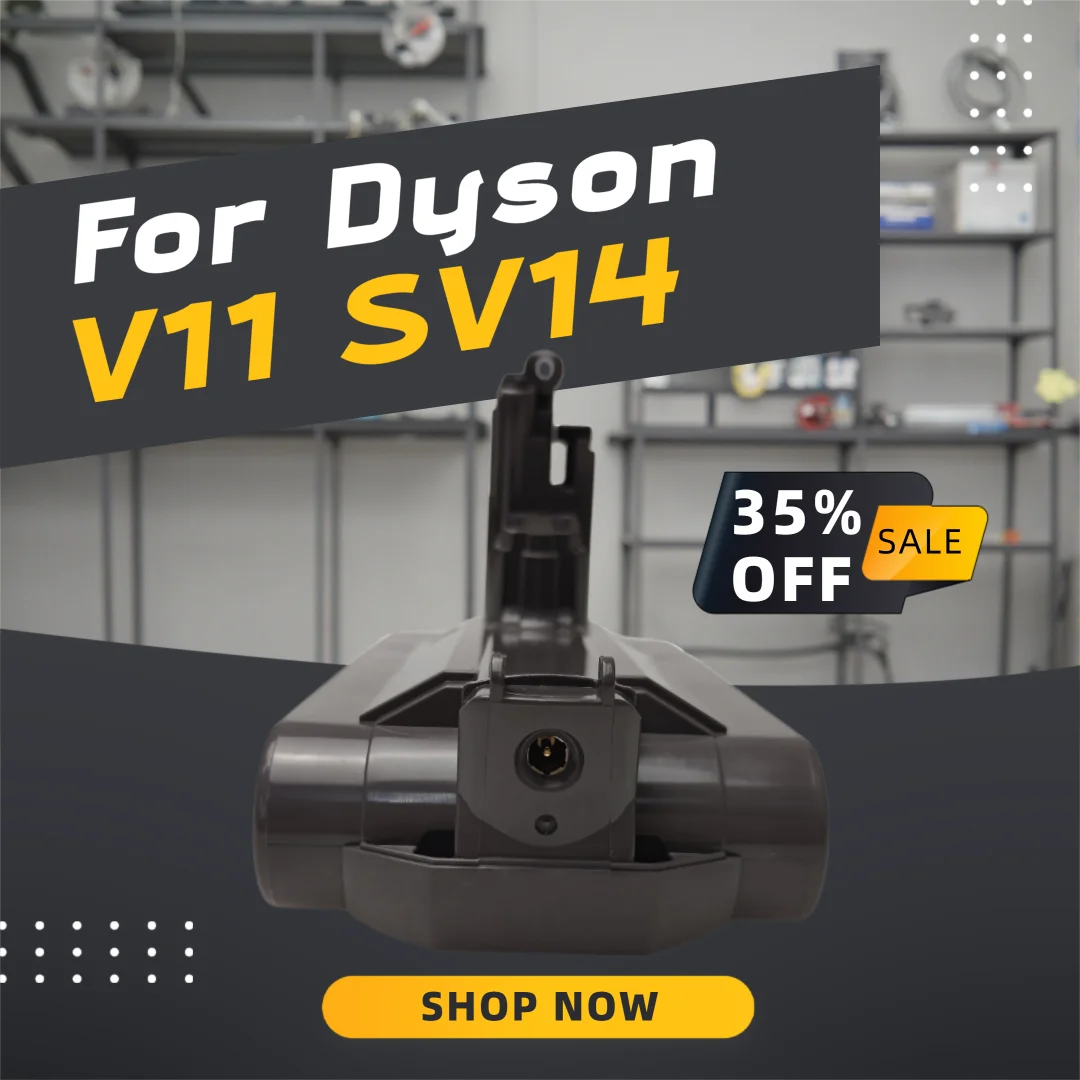 

For Dyson V10 10000mAh 25.2V Battery for Dyson SV12 Battery Absolute Animal Li-ion Vacuum Cleaner Rechargeable BATTERY SV12