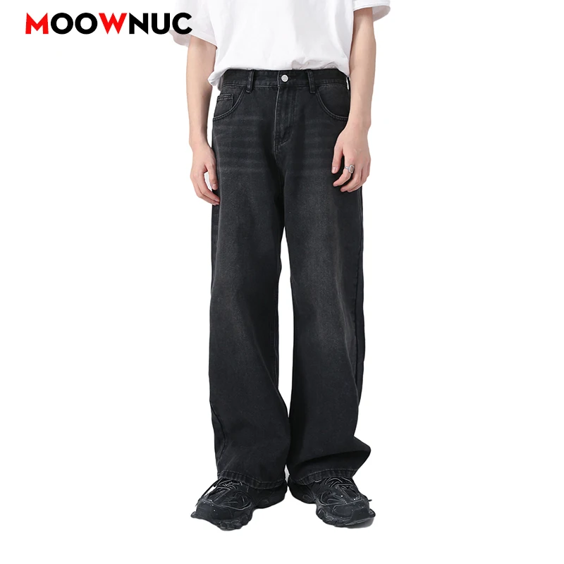 

Men's Slim Fit Stretch Denim Trousers Spring Casual Fashion Jeans Comfortable Washed Full-Length Classic Style for Autumn New