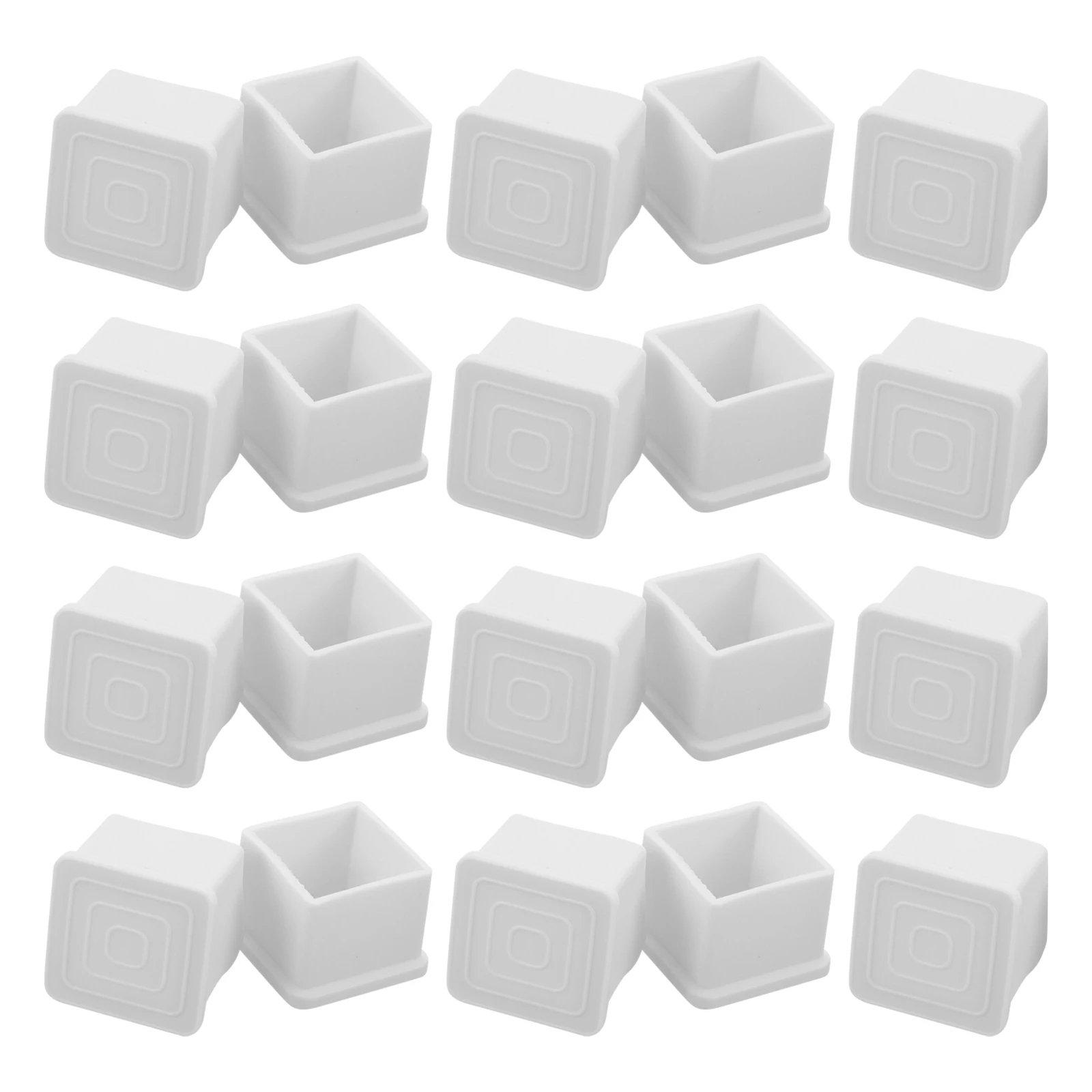 

20pcs Chair Table Leg Protectors Floor Pads Feet Covers Non-Slip Thickened Durable Caps For Hardwood Floors Reusable Furniture