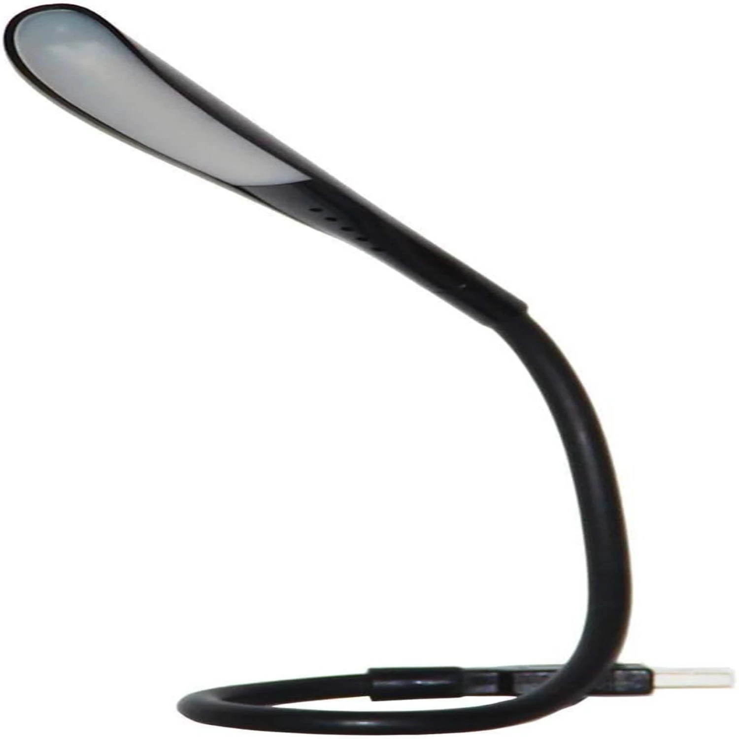 Sleek and modern USB reading lamp enhances work environment, reduces eye strain and fatigue with versatile soft illumination for