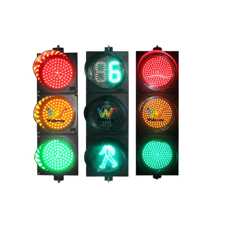 

High quality 300mm LED traffic lights DC12V traffic signal lights for sale