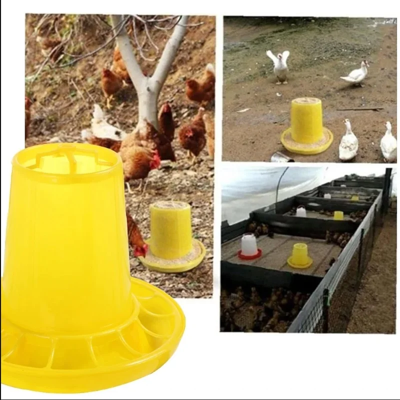 أداة زراعة المعدات الزراعية وحدة تغذية الدواجن البلاستيكية ورفع الدجاج والبط والطيور أداة تغذية أوتوماتيكية #3