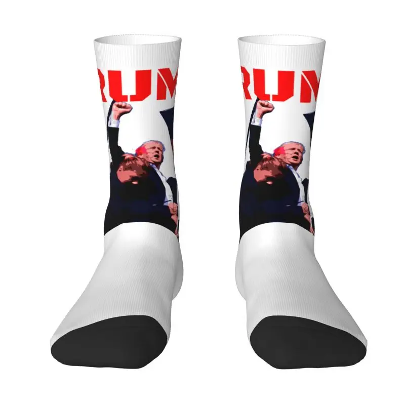 Custom Trump Will Be Back Men Women Crew Socks Unisex Novelty American USA Spring Summer Autumn Winter Dress Socks