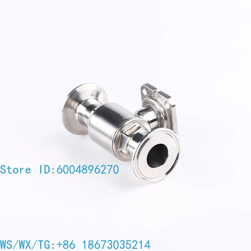 304 stainless steel high platform quick-loading ball valve Sanitary grade quick-opening chuck direct-through ball valve