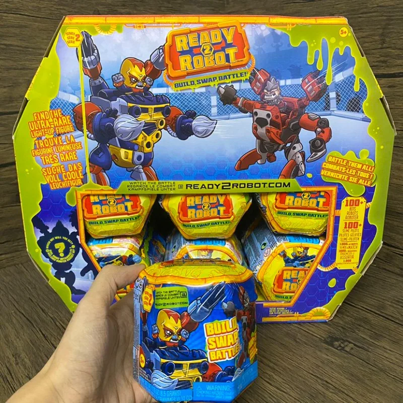 

MGA Ready Robot Figure Assembled Doll Catapult Competition Children Toy