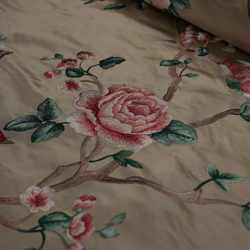 Embroidered brocade jacquard fabric with silk patterns Chinese-style clothing and cheongsam