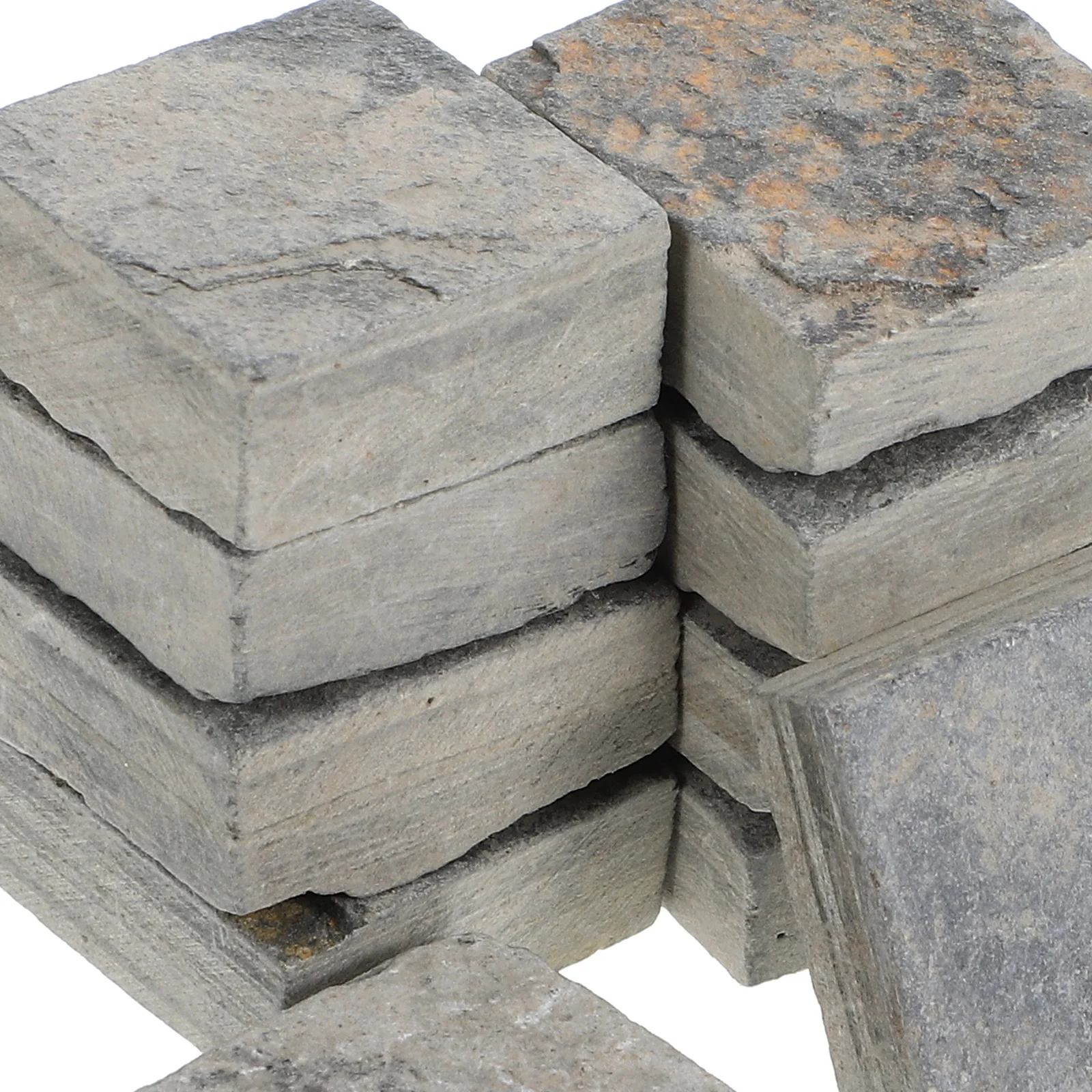 

10pcs Aquarium Landscape Stones Floor Tiles Turtle Tank Accessories Natural Slates Rock For Aquarium Landscaping Tank Decoration