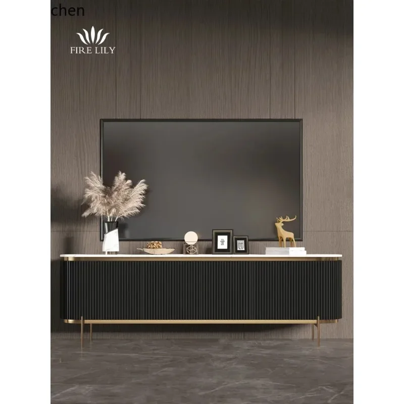 DSA   TV Cabinet Modern Simple and Light Luxury Entrance Foyer Floor Cabinet American Style