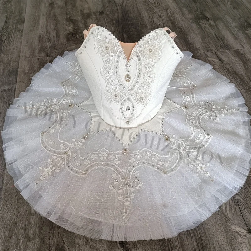 Il nuovo balletto personalizzato di fascia alta di MOLLY Silver Fairy Sleeping Beauty TUTU gonna da competizione per adulti e bambini