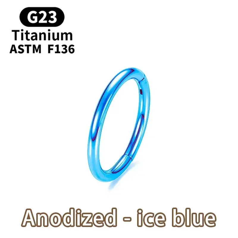 G23 Titan Nasenpiercing F136 Implantatqualität 14G 16G 18G 20G Clicker Diaphragma Tragus Piercing Sexy Körperschmuck Großhandel