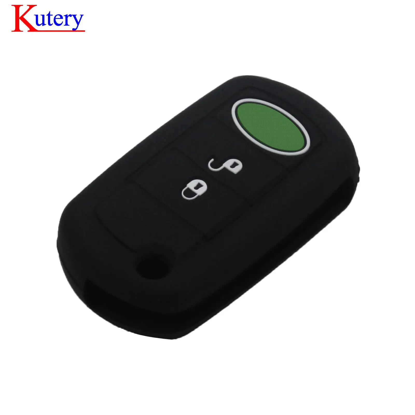 jingyuqin 10PCS 5 Buttons Remote Car Key Fob Silicone Case Cover Protector For LAND ROVER Range Rover Sport LR3 Discovery