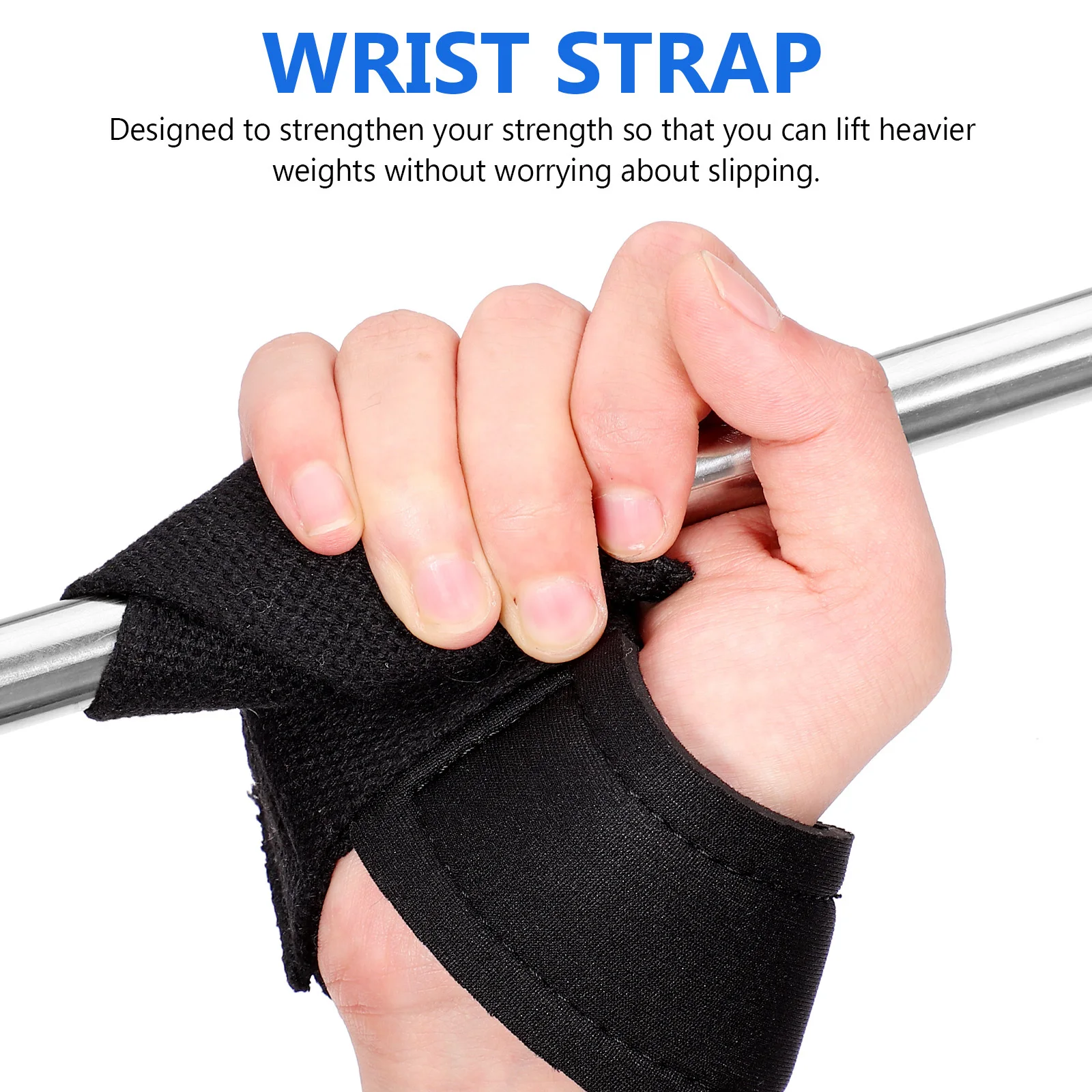 

2pcs Ankle Straps Wrist Straps For Gym Workout Weightlifting Support Adjustable Fitness Equipment Cable Machine Accessory