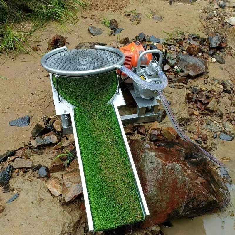 Gold Exploration Gold Washing Machine Sand Field Vibration Gold Rocking Machine Outdoor Beneficiation