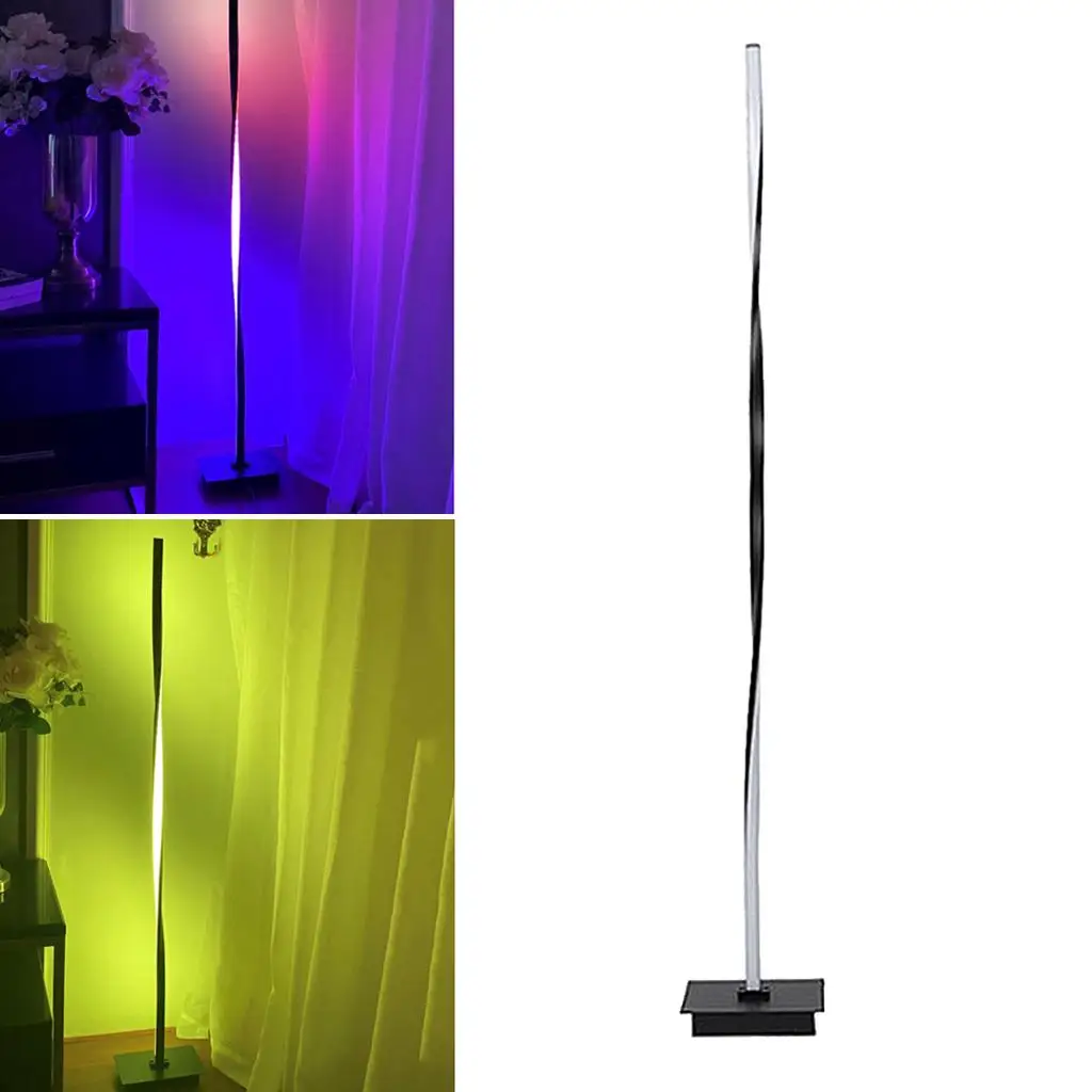 Modern Deisgn Floor Lamp, Control Standing Reading Lamp for Living Room, Bedroom, Office Dorm