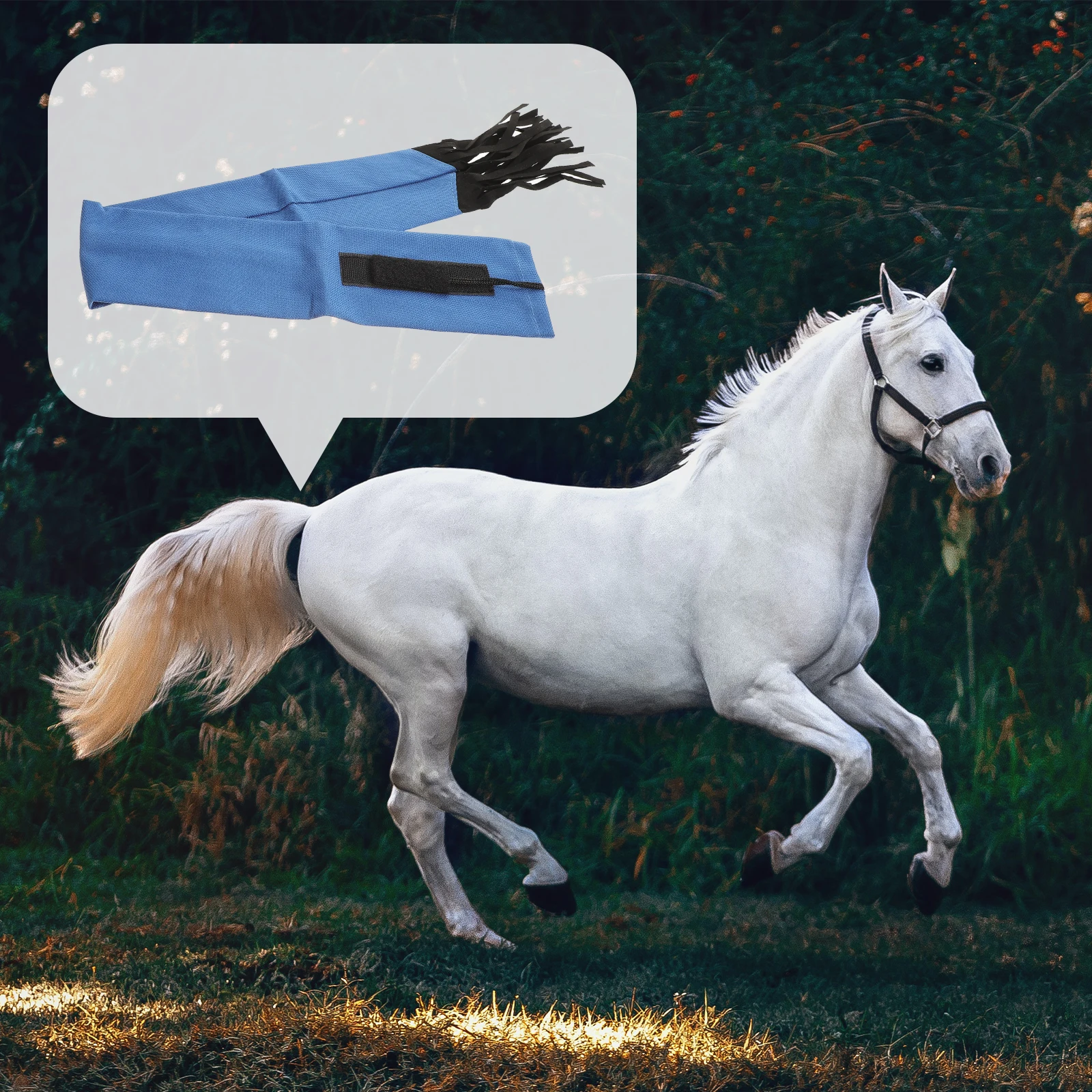 

Multi-Functional Protector Bag Cattle Soft Non-Woven Fabric Tail Pouch Durable Reusable Grooming Supplies