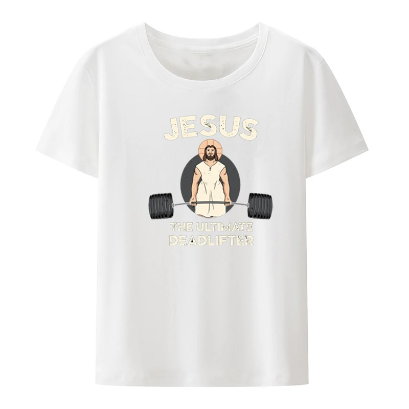 Jesus Straight Outta The Bronx T-shirts Tees Hipster Streetwear Men Casual Tshirts Summer Breathable Comfortable Korea Style Tee