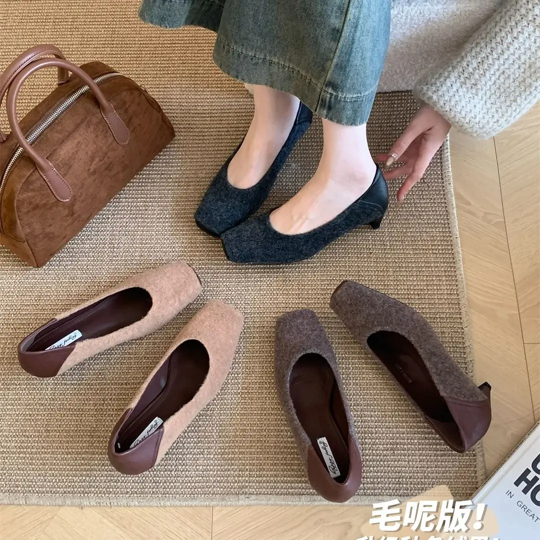 

Bailamos New Brand Women Flat Shoes Fashion Shallow Slip On Ladies Casual Ballerinas Shoes Soft Flat Outdoor Dress Shoes