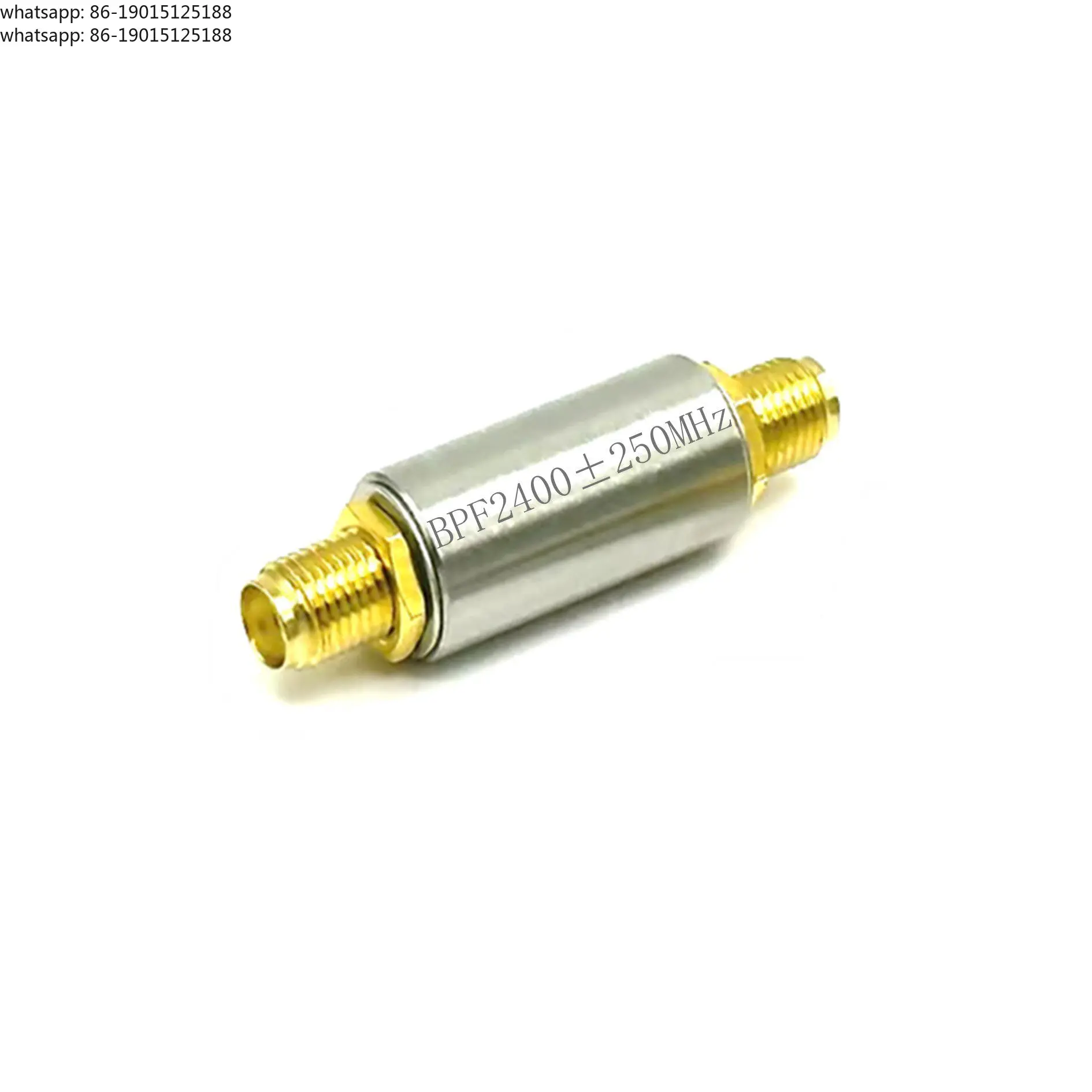 High Quality  BPF 2.4G Filter 2.15-2 Bandwidth 500M Bandpass Filter