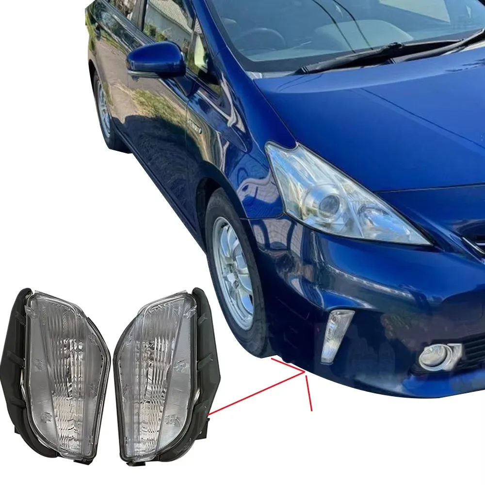 

Пара автомобильных противотуманных фар для Toyota ALPHA PRIUS 40 81520-47030, барная лампа 2011-2014 гг.