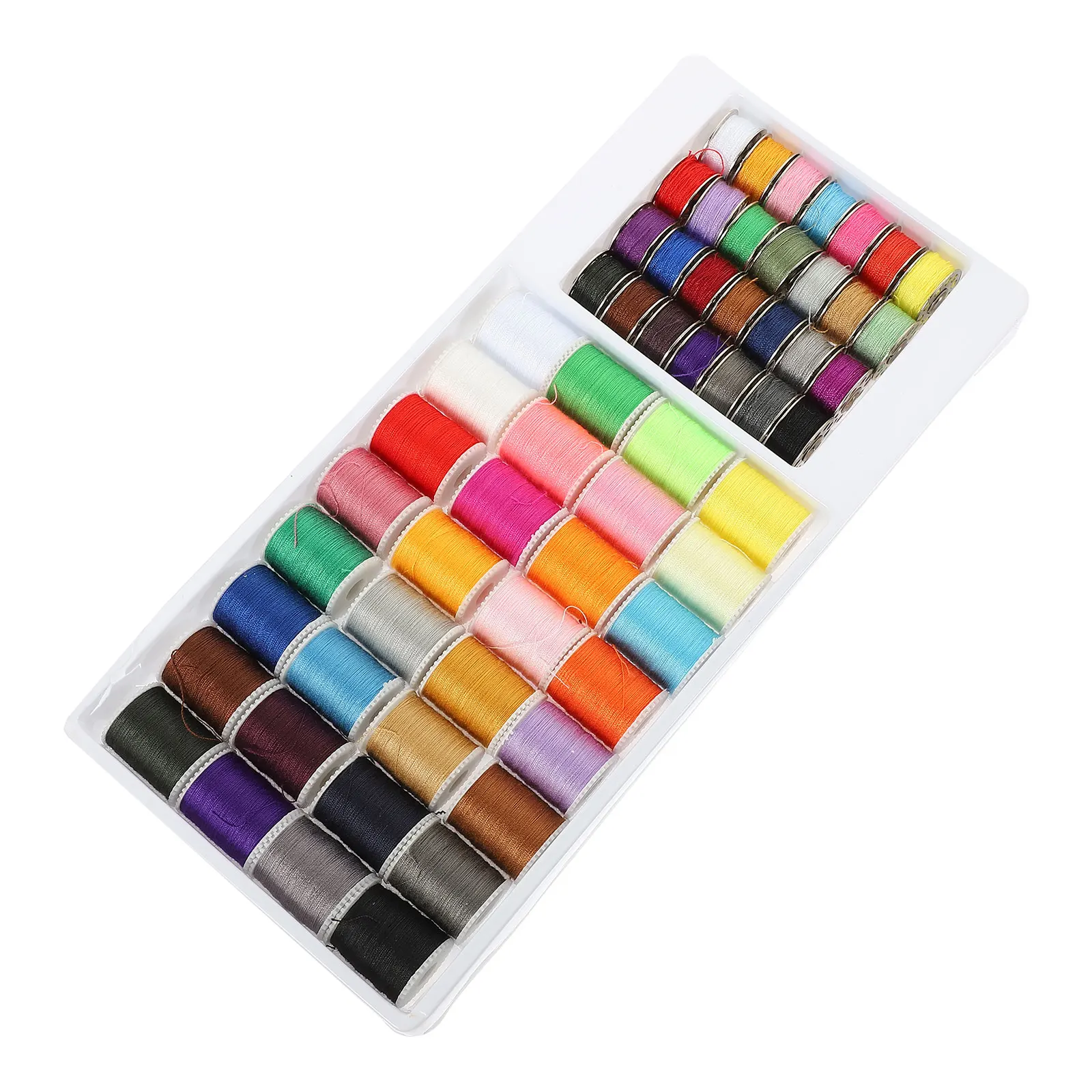 

60Pcs Multi-Color Sewing Thread Collection Smooth Household Embroidery Threads for Beginners and Veterans