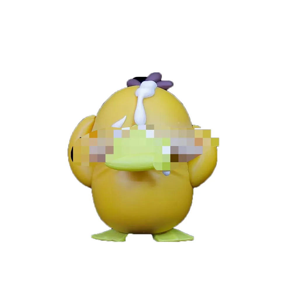 8CM Kawaii Pokemon Anime postać Psyduck Squirtle Bulbasaur PVC GK figurka kolekcjonerska dekoracja stołu prezent nowy