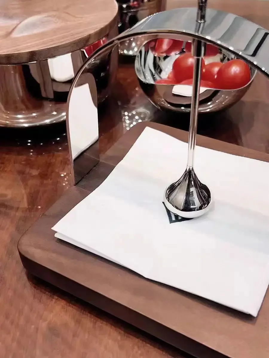 stainless steel tissue holder furniture ornaments