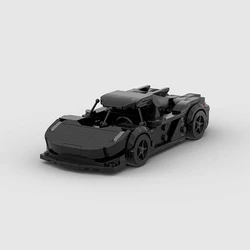 MOC Car Technical Speed Champions Super Race Vehicle Building Block Racing Brick Christmas Thanksgiving Day Gift City