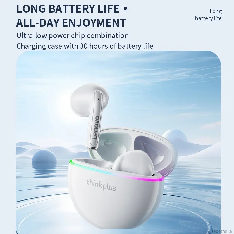 الأصلي لينوفو XT97 سماعات لاسلكية TWS 5.3 سماعات بلوتوث HiFi ستيريو دعوة لعبة سماعات موسيقى مقاوم للماء الرياضة سماعة