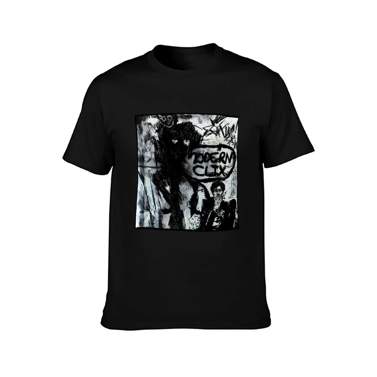 Charly García en Clics Modernos, by Maximiliano Lopez Barrios T-Shirt funny t shirts man T-Shirt