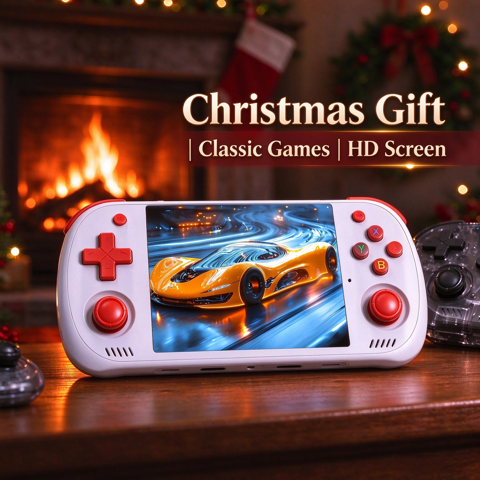 Retro Handheld Console Linux Ips Screen - جهاز ألعاب محمول R36H PROMAX بتصميم