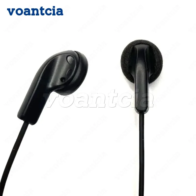 10Pcs Ear Bud Earphone Earpiece Headset Speaker Mic PTT  For EADS AIRBUS CASSIDAN TH1N THR8 Radio