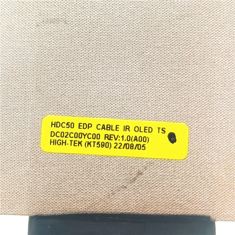 For Dell Precision 7670 7680 M7670 HDC50 IR Infrared Camera OLED Touchscreen Ribbon Cable DC02C00YC00 N6G7J 0N6G7J