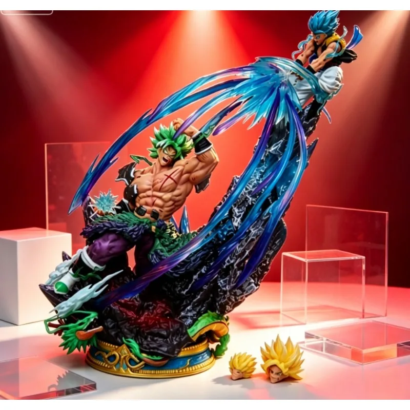 Dragon Ball Figuren Cloud Rising Broly Gogeta Goku Vegeta Super Saiyan Anime Statue Modell Auto Desktop Ornamente Geschenk Spielzeug