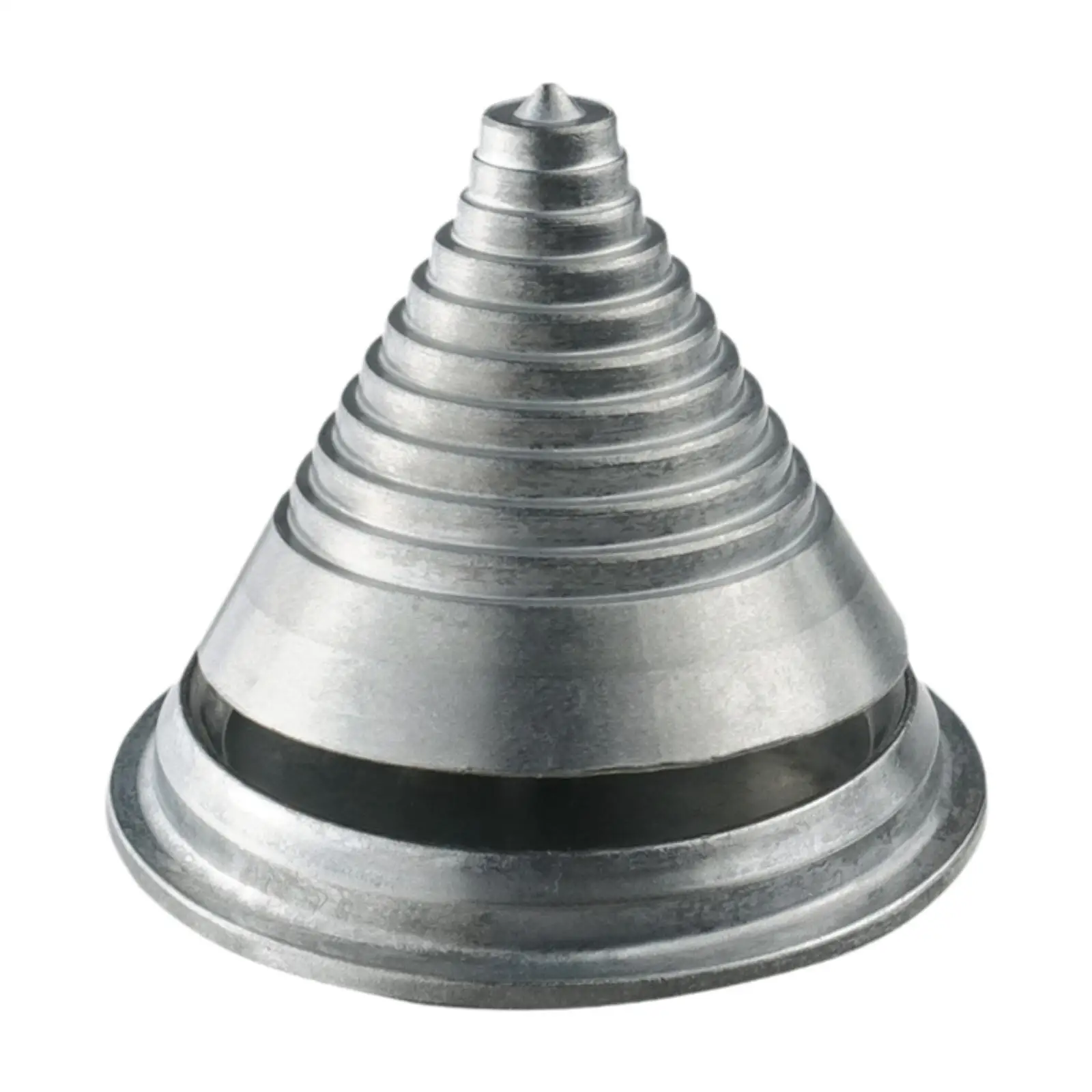 Universal Mower Blade Balancer Precision Zinc Alloy Cone Reduces Vibration for Outdoor Lawn Care
