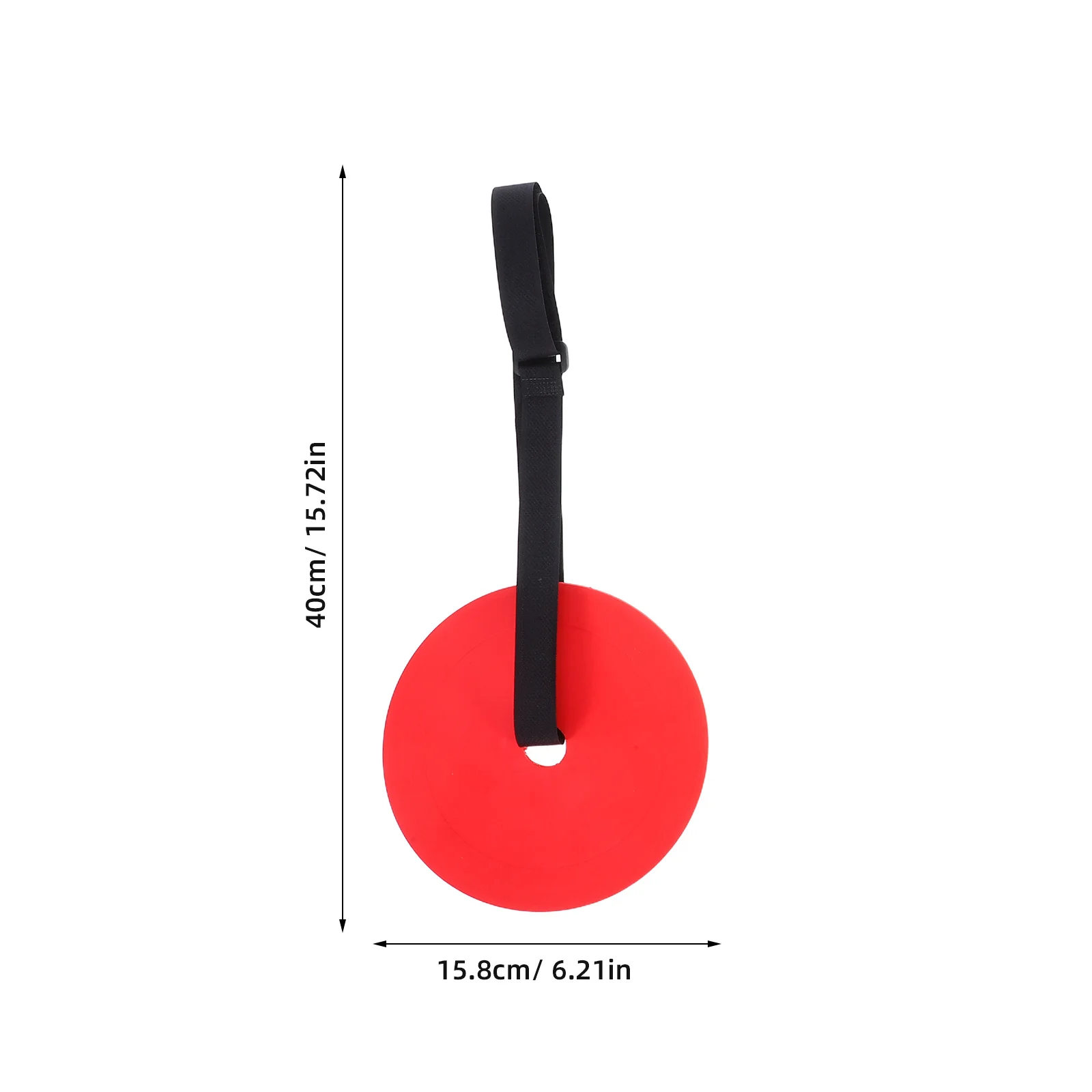 Cibles d'entraînement de Football suspendues, 6 pièces, sangle réglable, équipement de pratique Stable pour les compétences de Football de Hockey