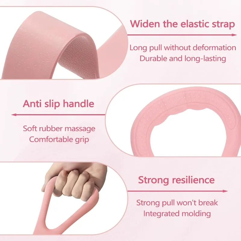 Suitable for Yoga Resistance Band Elastic Fitness Stretching Ropeused for Arm Shoulder Back Chest Stretching Exercises image 2