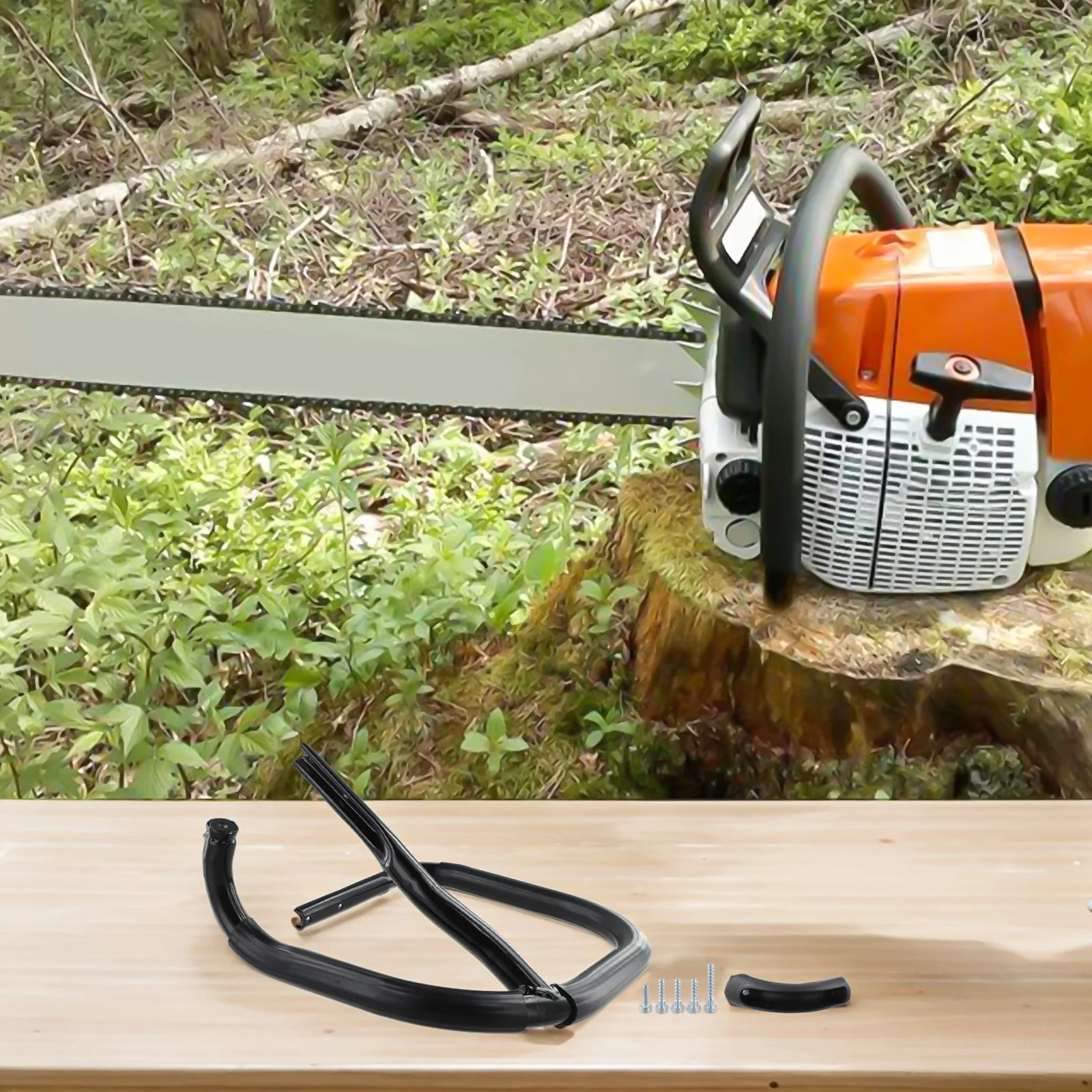 OEM Compatible Wrap Handle Bar for the Reliable Performance of Your Chainsaw Fits Models including MS640 &MS650