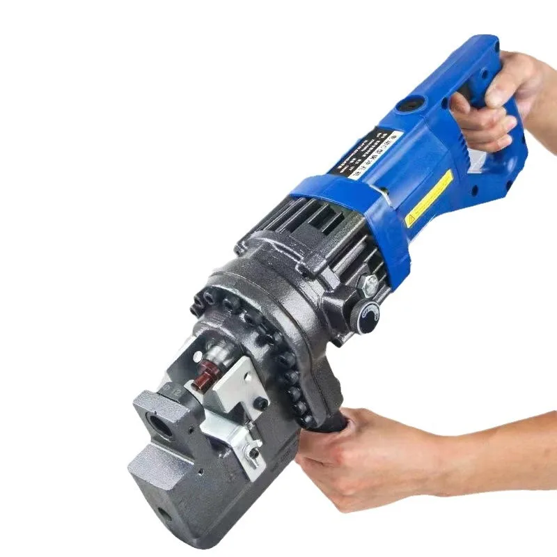 C-Shaped Steel Punching U-Shaped Opening Channel Steel Angle Portable Photovoltaic Bracket Electric Hydraulic Punching Machine
