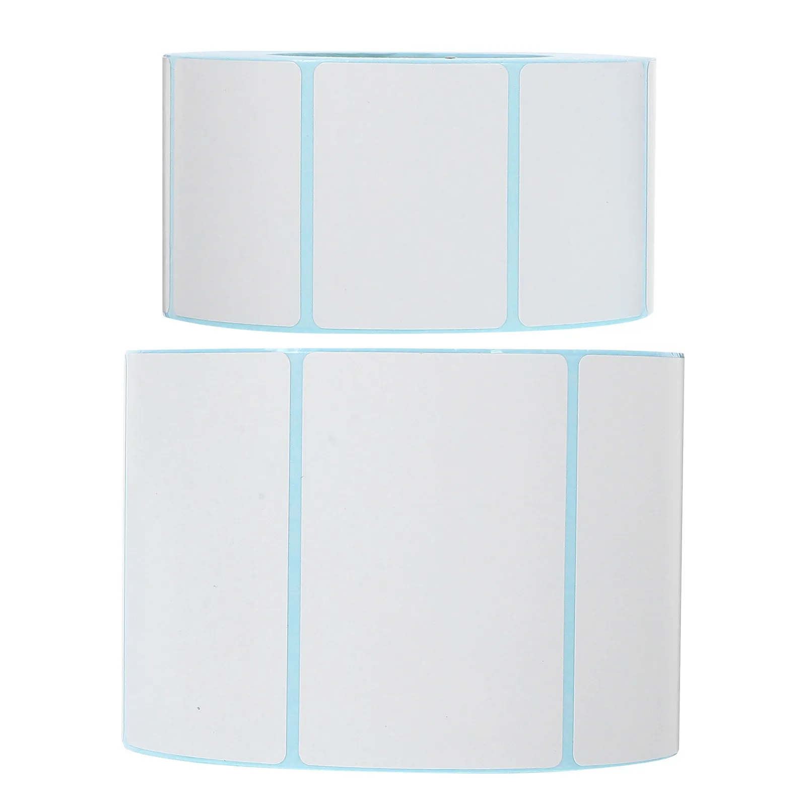 

2 Rolls Blank Waterproof Barcode Labels Thermal Printable Self Adhesive Price Tag Sticker for Express Shipping Address Name