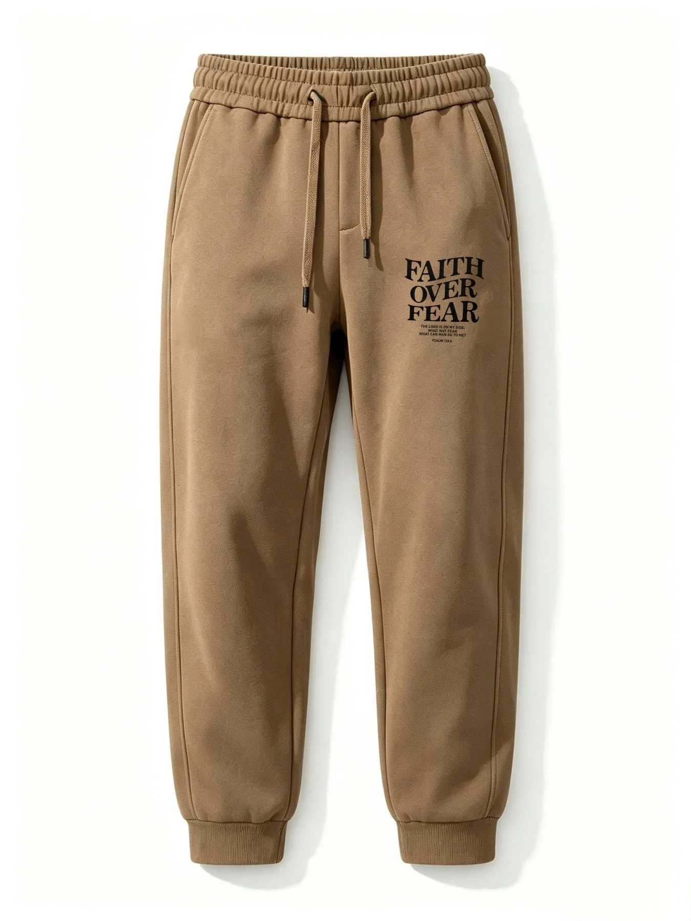 Men's Loose Fit Solid Sweatpants, Drawstring Elastic Waist Jogger Pants, Casual Sports Trousers  Pockets For Fall Winter Outdoor