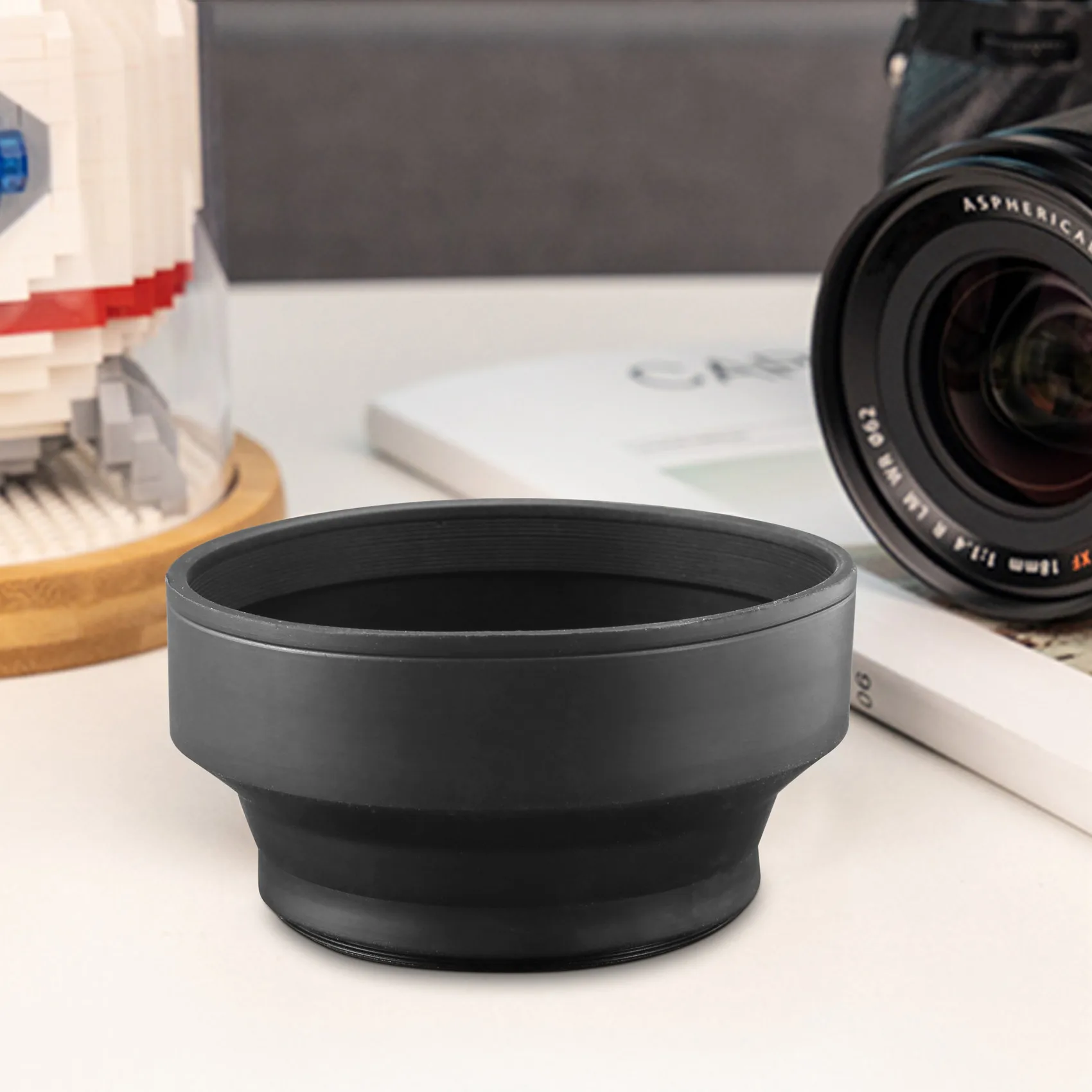 NEW UV CAP HOOD CPL FLD ND Graduated Lens Filter Rubber Hood 77mm