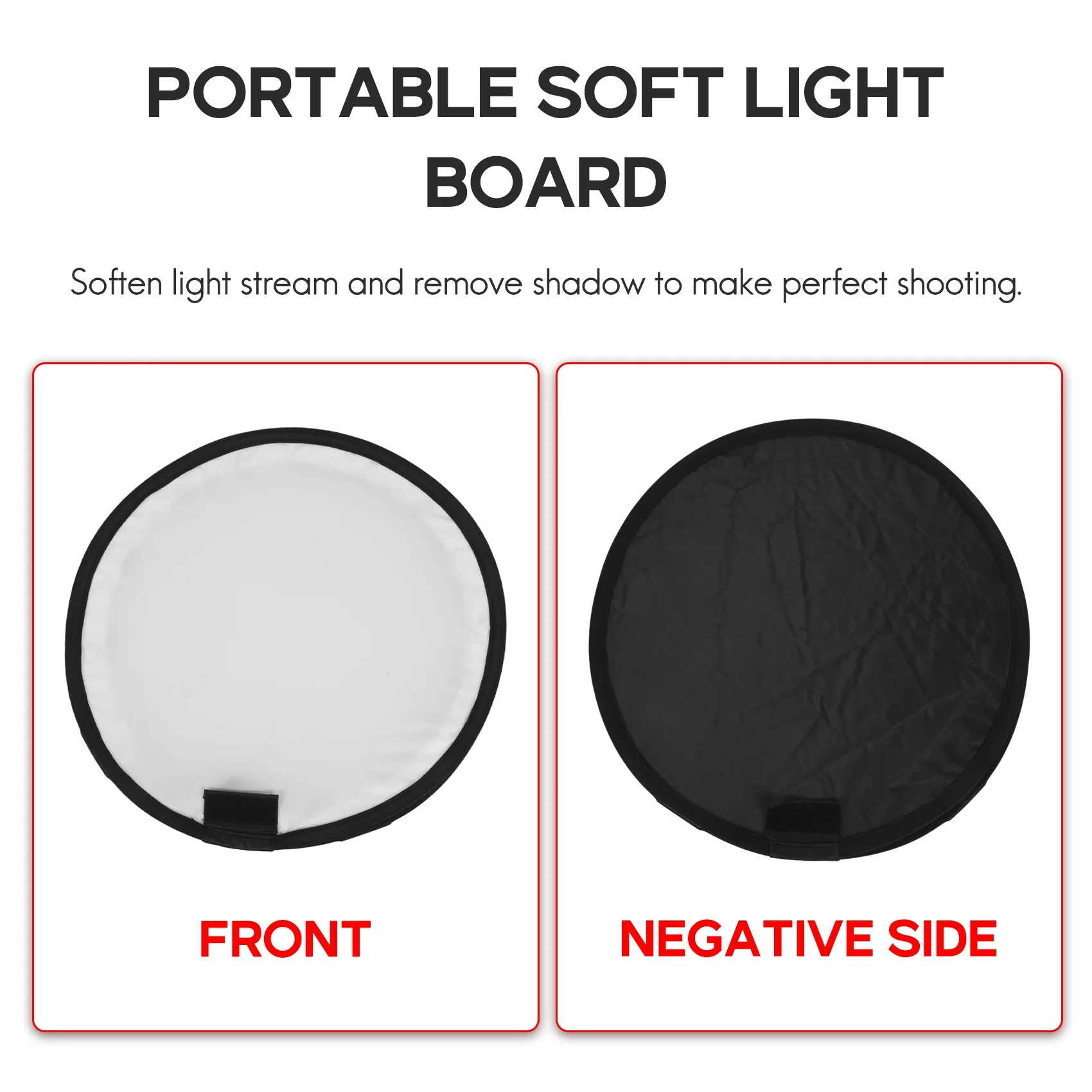 40Cm Round Universal Portable Speedlight Softbox Flash Diffuser On-Top Soft Box For Camera A001