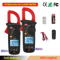 UNI-T UT200A+ UT200B+ AC Current Clamp Meters Digital Voltmeter Ammeter Pliers Amperometric Clamp Multimeter Electrician Tester