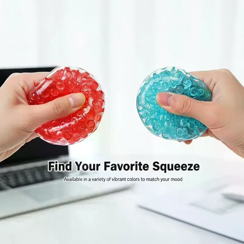 1Pcs Balls Ice Beads Squeeze Toy Super Soft Mochi Slow Rebound Fidget Toys For Anxiety Relaxation Gift