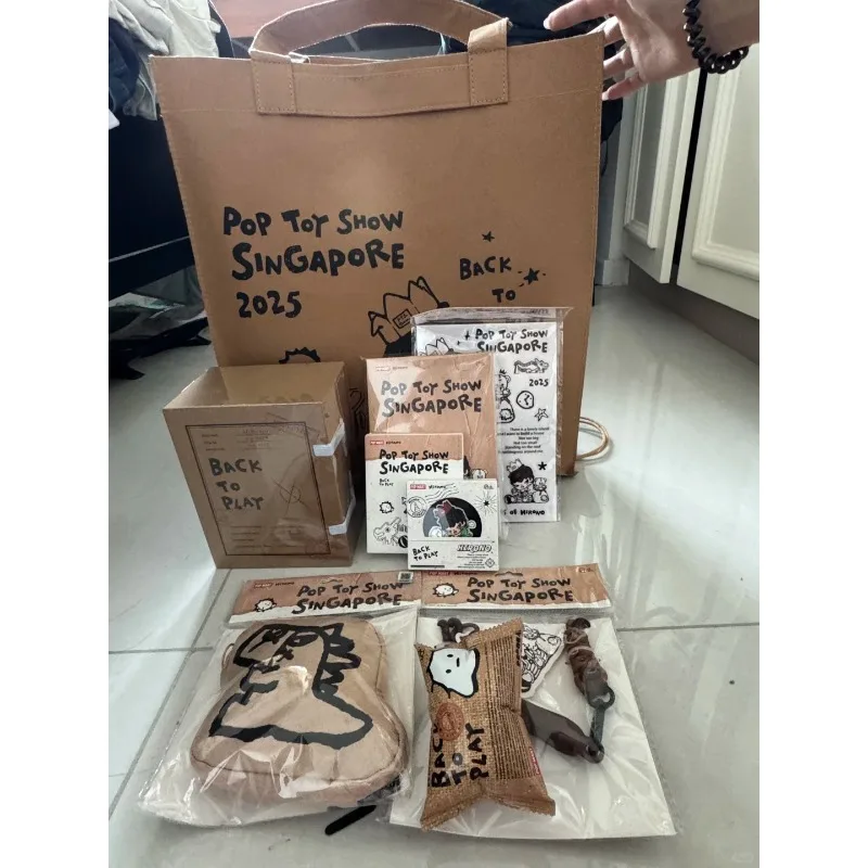 

POPMART Singapore PTS Выставка HIRONO Эксклюзивный VIP-сувенир Милая игрушка для коллекции украшения дома игрушки-сюрпризы