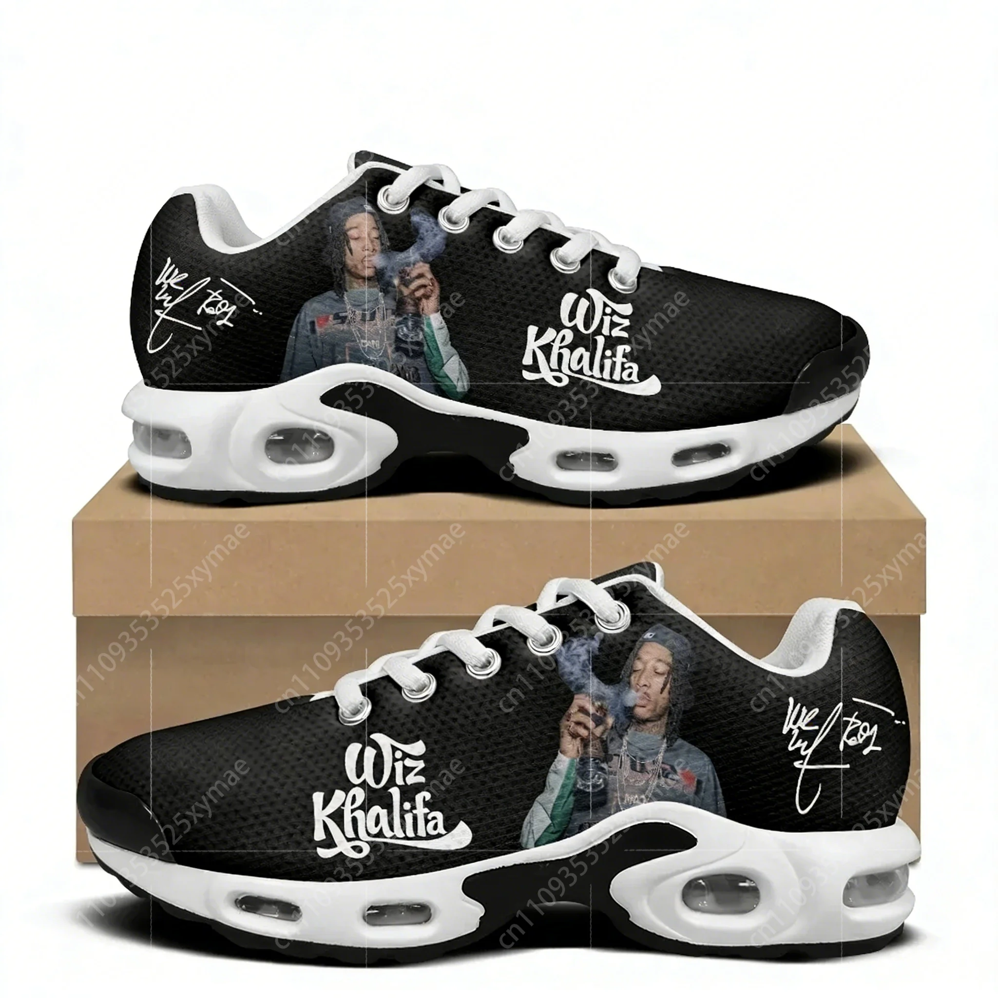 

Wiz American Rapper Khalifa Singer Air Cushion Sneakers Mens Womens Teenager Sports Shoes High Quality Custom Made Mesh Sneaker