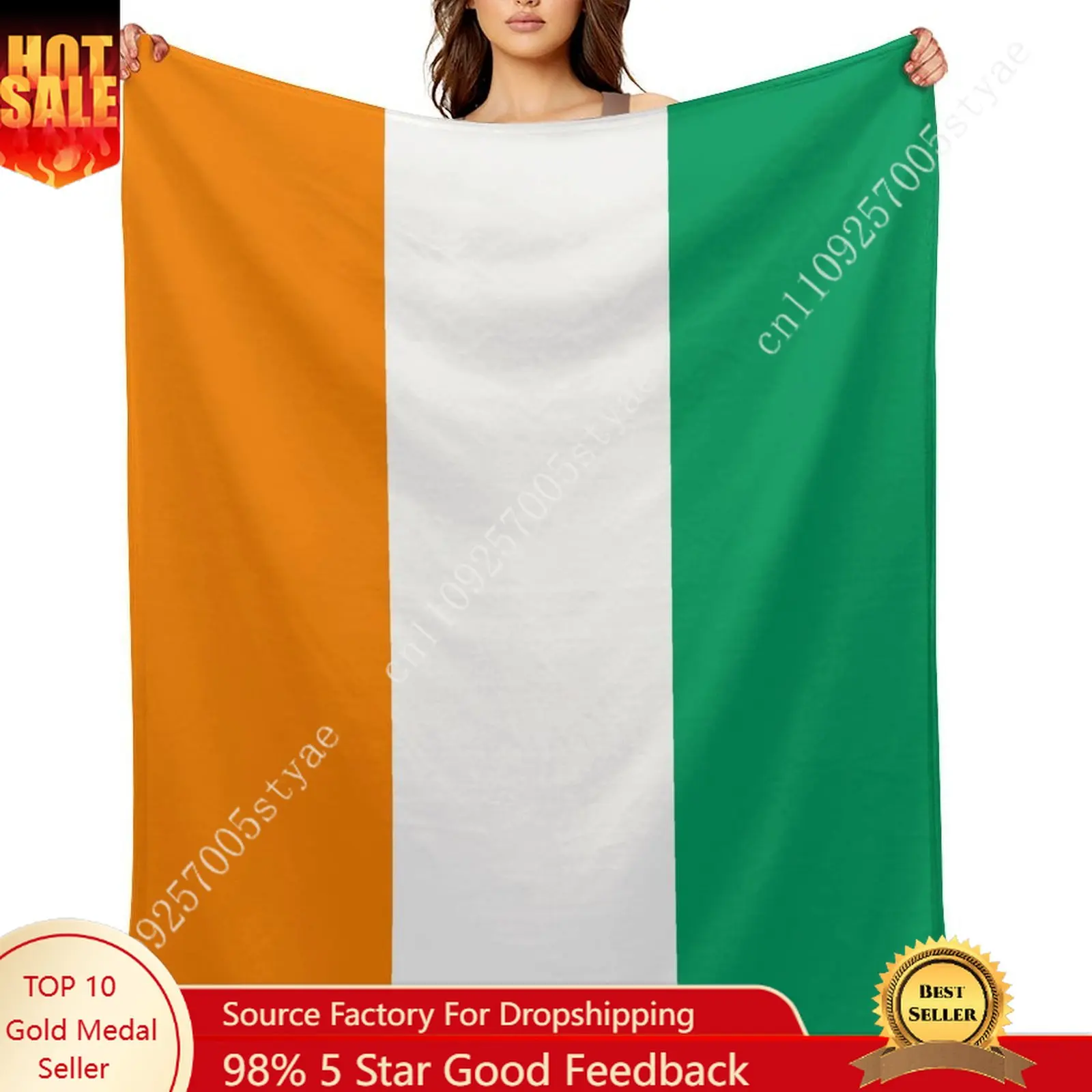 

Ivory Coast Flag Flannel Blankets Are Soft Comfortable and Warm Perfect for Winter Naps Homes Offices Travel Camping and More