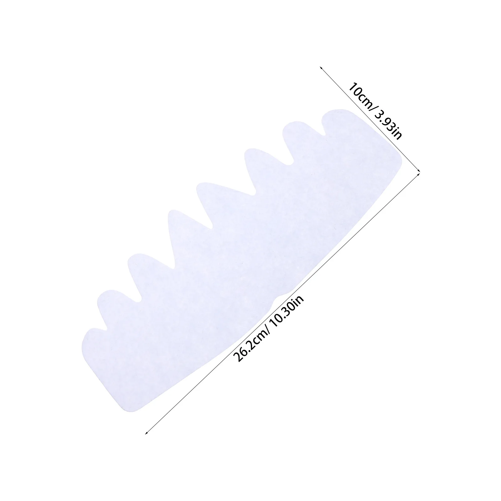 20 stks Universele Baseball Insert Shaper Vilt Liner Ondersteuning Onderhouden Vorm Ademend Lichtgewicht Duurzaam Cap Inserts Sport